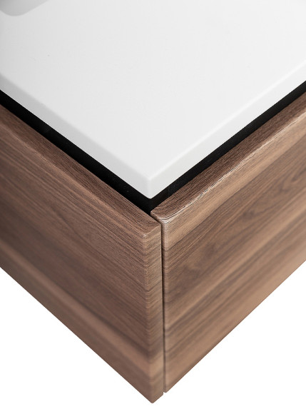 Тумба под раковину Cezares Slider 100 SLIDER-1000-1C-SO-NA-P подвесная Орех дымчатый