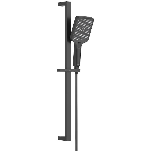 Душевой гарнитур Aquatek Либра 3jet  AQ2019MB Черный матовый