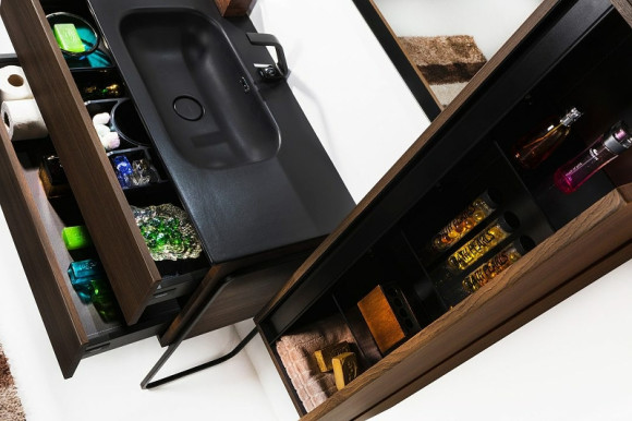 Шкаф пенал Boheme Armadi Art Vallessi 35 836-D подвесной Дуб темный матовый Шкаф пенал Boheme Armadi Art Vallessi 35 836-D подвесной Дуб темный матовый