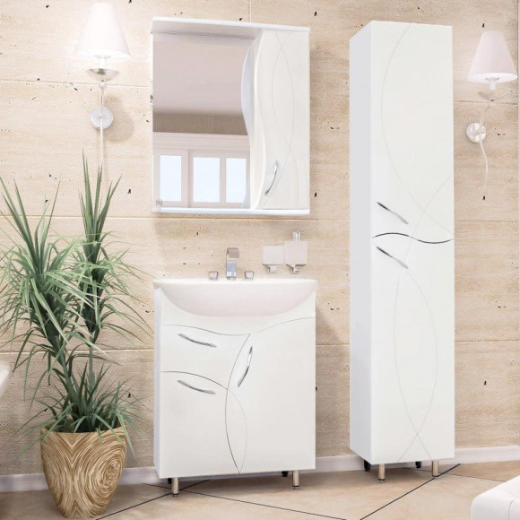 Тумба под раковину Style Line Амелия 65 Белая