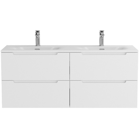 Тумба под раковину BelBagno Etna 120 ETNA-1200-4C-SO-2-BL подвесная Bianco Lucido
