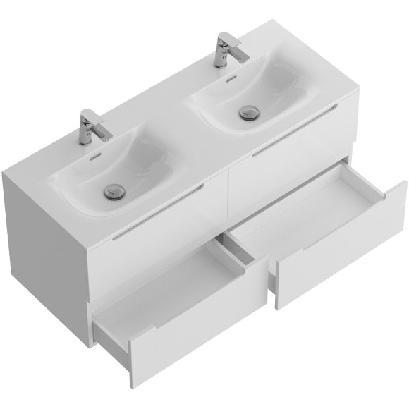 Тумба под раковину BelBagno Etna 120 ETNA-1200-4C-SO-2-BL подвесная Bianco Lucido Тумба под раковину BelBagno Etna 120 ETNA-1200-4C-SO-2-BL подвесная Bianco Lucido