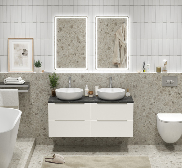 Тумба под раковину BelBagno Etna 120 ETNA-1200-4C-SO-2-BL подвесная Bianco Lucido Тумба под раковину BelBagno Etna 120 ETNA-1200-4C-SO-2-BL подвесная Bianco Lucido