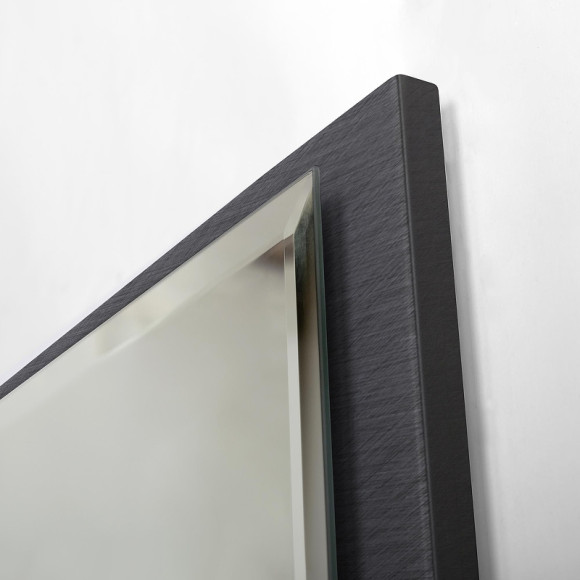 Зеркало Cezares Interni 80 CZR-SPC-INT-800-900-LED-TCH-WARM-TIT с подсветкой Tитан с сенсорным выключателем и подогревом