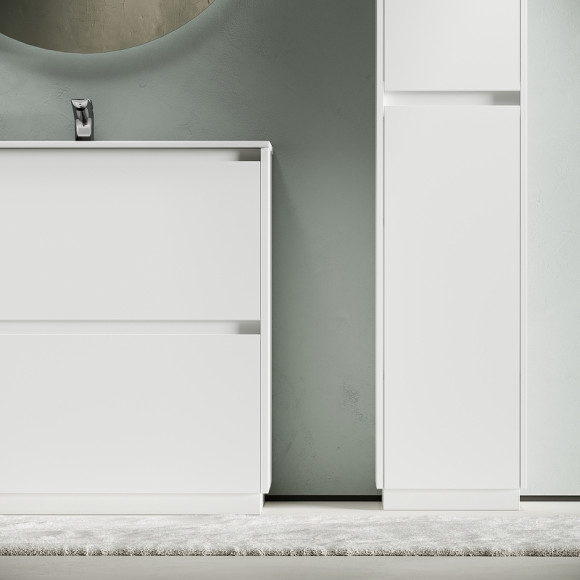 Тумба под раковину Sancos Libra Floor 90 LB90FW Белый глянец Тумба под раковину Sancos Libra Floor 90 LB90FW Белый глянец