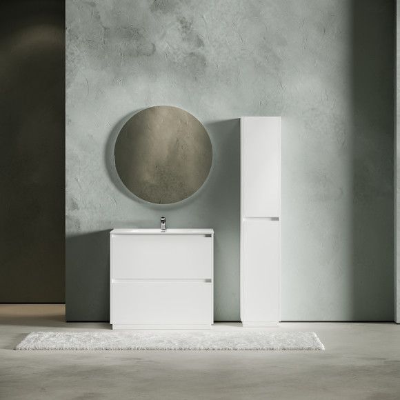 Тумба под раковину Sancos Libra Floor 90 LB90FW Белый глянец Тумба под раковину Sancos Libra Floor 90 LB90FW Белый глянец