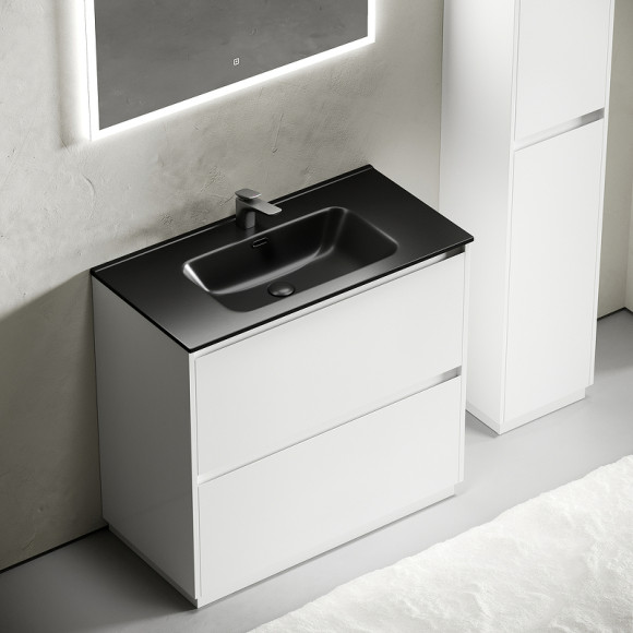 Тумба под раковину Sancos Libra Floor 90 LB90FW Белый глянец Тумба под раковину Sancos Libra Floor 90 LB90FW Белый глянец