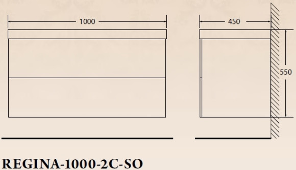 Тумба под раковину BelBagno Regina 100 REGINA-1000-2C-SO-MR-BLUM подвесная Marmo Rosa Тумба под раковину BelBagno Regina 100 REGINA-1000-2C-SO-MR-BLUM подвесная Marmo Rosa