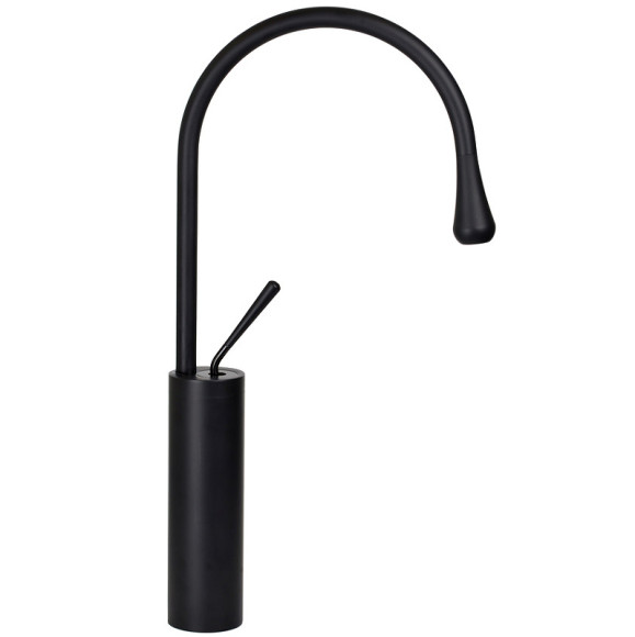 Смеситель для раковины Bronze de Luxe Scandi 9015B Черный матовый Смеситель для раковины Bronze de Luxe Scandi 9015B Черный матовый