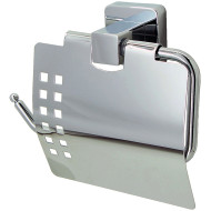 Держатель туалетной бумаги WasserKRAFT Dill K-3925 с крышкой Хром Держатель туалетной бумаги WasserKRAFT Dill K-3925 с крышкой Хром