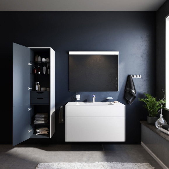 Шкаф пенал AM.PM Inspire V2.0 40 M50ACHX0406WM Белый матовый Шкаф пенал AM.PM Inspire V2.0 40 M50ACHX0406WM Белый матовый