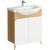 Тумба под раковину Aqwella Basic 75 BAS0107DZ Дуб золотой