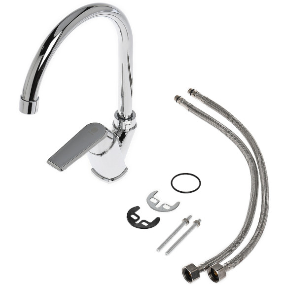 Смеситель для кухни Orange OneLife P02-000cr Хром Смеситель для кухни Orange OneLife P02-000cr Хром