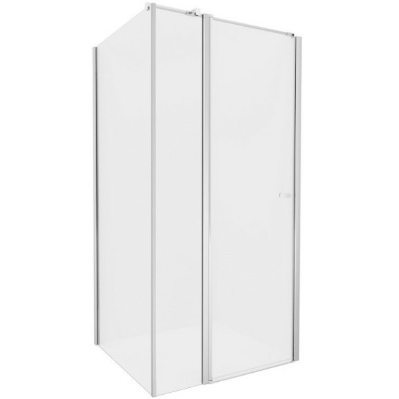Душевой уголок New Trendy New Soleo Chrome 90x110 K-0719 профиль Хром стекло прозрачное