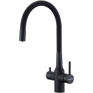 Смеситель для кухни Paulmark Salix Sa213419-401 Антрацит Смеситель для кухни Paulmark Salix Sa213419-401 Антрацит