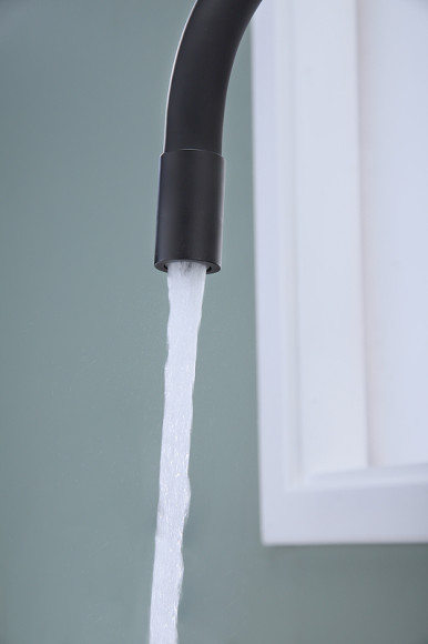 Смеситель для кухни Paulmark Salix Sa213419-401 Антрацит