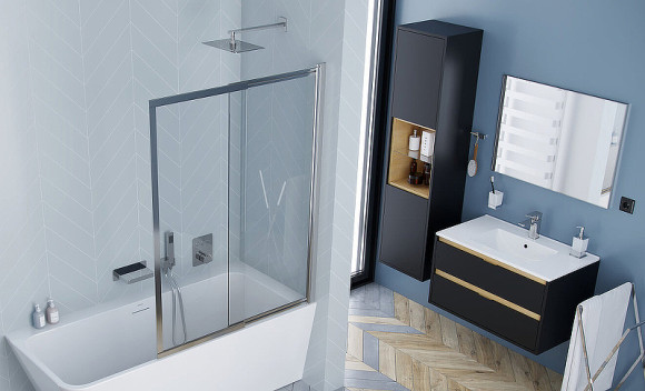 Тумба под раковину Excellent Tuto 80 MLEX.0103.800.BKBL подвесная Черный матовый Дуб