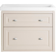 Тумба под раковину ASB-Woodline Кастелло 80 12061 подвесная Бежевая