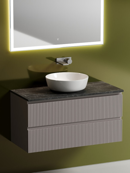 Тумба под раковину Sancos Snob T 100 SNT100SM подвесная Doha Soft