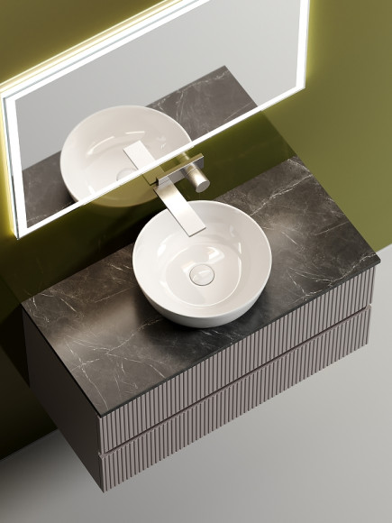 Тумба под раковину Sancos Snob T 100 SNT100SM подвесная Doha Soft