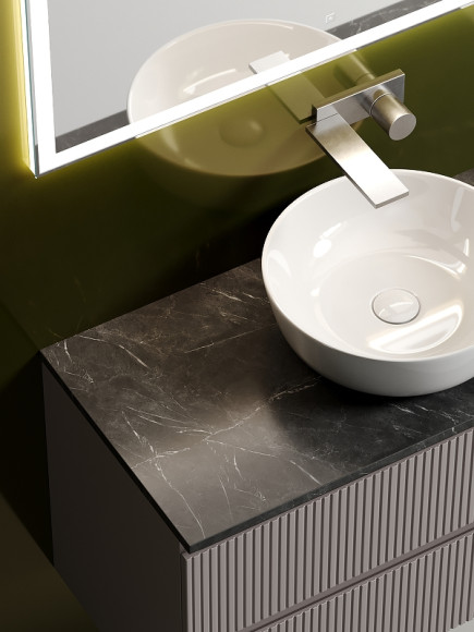 Тумба под раковину Sancos Snob T 100 SNT100SM подвесная Doha Soft