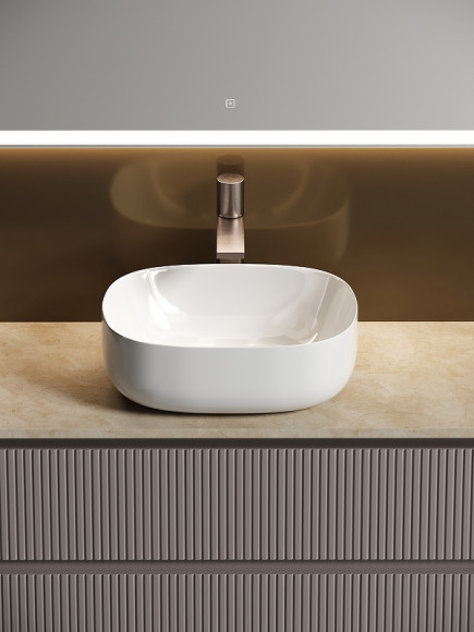 Тумба под раковину Sancos Snob T 100 SNT100SM подвесная Doha Soft