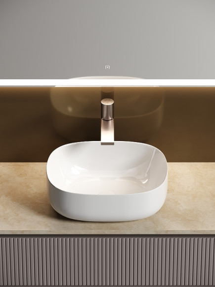 Тумба под раковину Sancos Snob T 100 SNT100SM подвесная Doha Soft