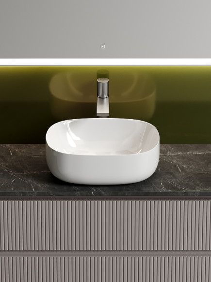 Тумба под раковину Sancos Snob T 100 SNT100SM подвесная Doha Soft