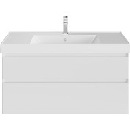 Тумба под раковину Kerama Marazzi Cubo 100 CUB.100.2\WHT.M подвесная Белая матовая