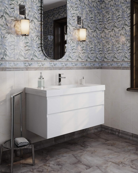 Тумба под раковину Kerama Marazzi Cubo 100 CUB.100.2\WHT.M подвесная Белая матовая Тумба под раковину Kerama Marazzi Cubo 100 CUB.100.2\WHT.M подвесная Белая матовая