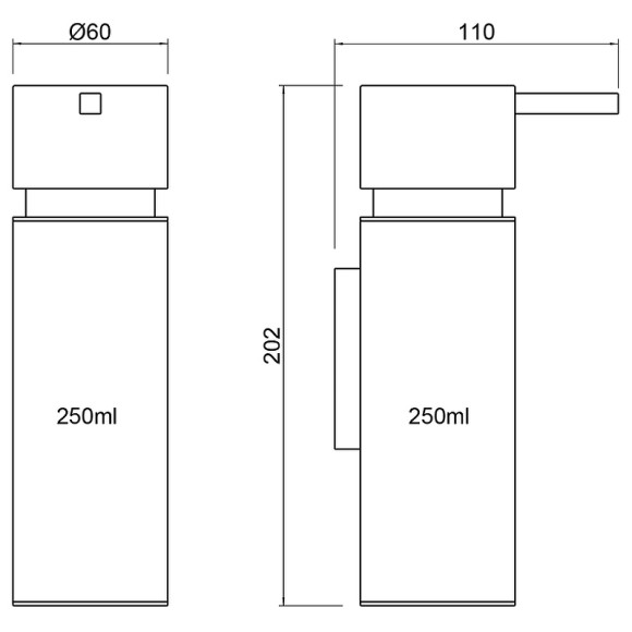 Дозатор для жидкого мыла Timo Torne 43039/00 Хром