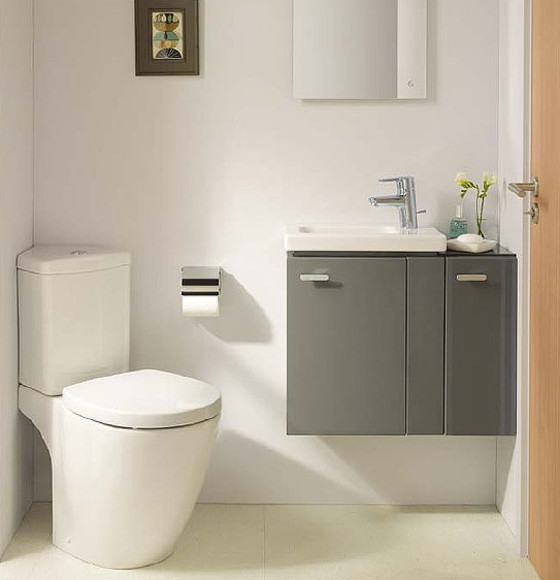 Унитаз компакт Ideal Standard Connect Space E119501 без бачка и сиденья Унитаз компакт Ideal Standard Connect Space E119501 без бачка и сиденья