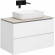 Тумба под раковину Allen Brau Infinity 85 1.21001.WM подвесная Белая матовая Тумба под раковину Allen Brau Infinity 85 1.21001.WM подвесная Белая матовая