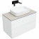 Тумба под раковину Allen Brau Infinity 85 1.21001.WM подвесная Белая матовая Тумба под раковину Allen Brau Infinity 85 1.21001.WM подвесная Белая матовая