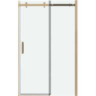 Душевая дверь Grossman Classic 100 100.K33.04.100.32.00 профиль Золото сатин стекло прозрачное