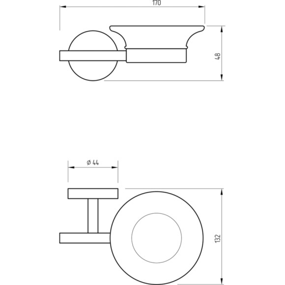 Мыльница Migliore Fortis 31757 Черный матовый Мыльница Migliore Fortis 31757 Черный матовый