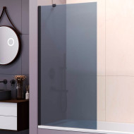 Шторка на ванну RGW Screens SC-151B 70х150 351115107-34 профиль Черный стекло тонированное