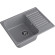 Кухонная мойка GranFest Quarz GF-Z13 Темно-серая Кухонная мойка GranFest Quarz GF-Z13 Темно-серая