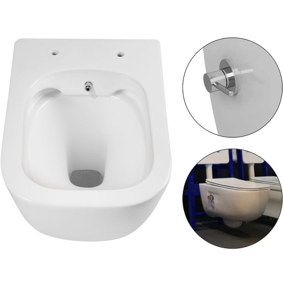 Унитаз биде Aquatek Дива AQ2012B-00 подвесной с сиденьем Микролифт Унитаз биде Aquatek Дива AQ2012B-00 подвесной с сиденьем Микролифт