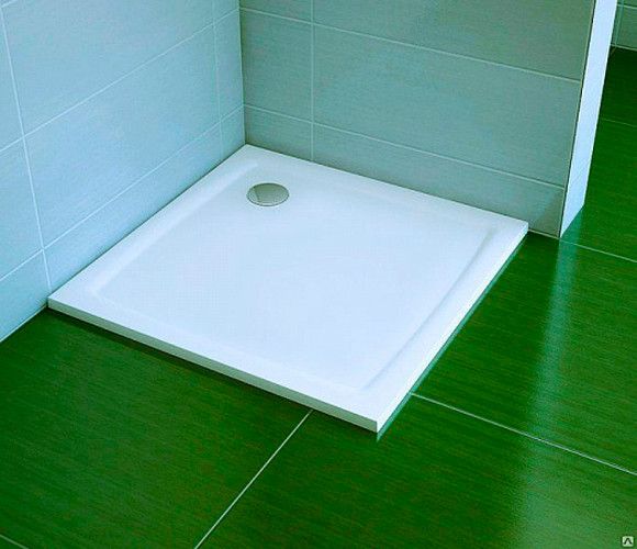 Душевой поддон из искусственного камня Ravak Perseus Pro 90х90 Flat XA037711010 Белый Душевой поддон из искусственного камня Ravak Perseus Pro 90х90 Flat XA037711010 Белый