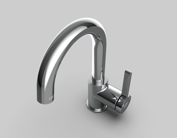 Смеситель для раковины GPD Gildo MTL165 Хром Смеситель для раковины GPD Gildo MTL165 Хром