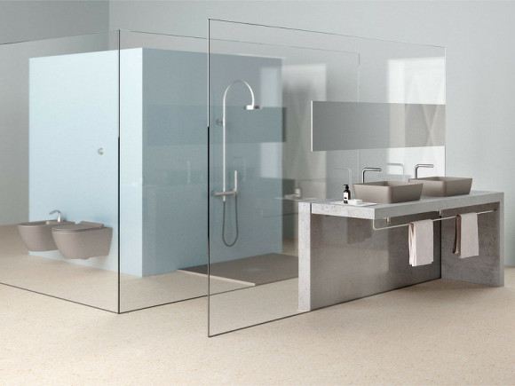 Унитаз GSI Pura 881505 подвесной Tortora opaco без сиденья