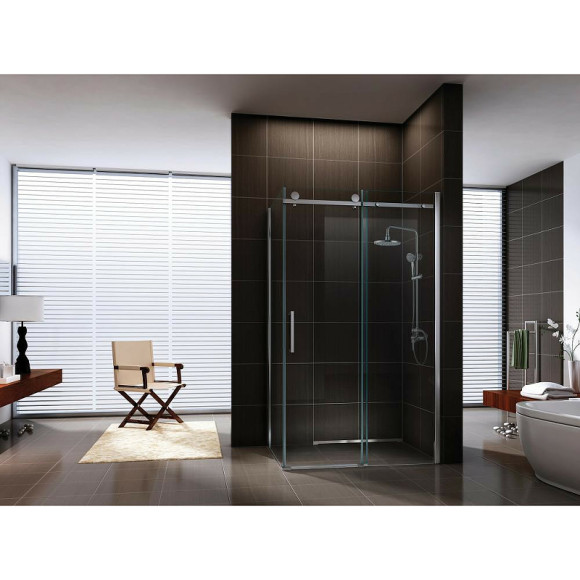Душевой уголок Berges Gelios 100х80 061003 профиль Хром стекло прозрачное Душевой уголок Berges Gelios 100х80 061003 профиль Хром стекло прозрачное