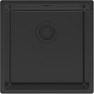 Кухонная мойка Paulmark Lassan 49 Uni LA49-MBN Черная матовая Кухонная мойка Paulmark Lassan 49 Uni LA49-MBN Черная матовая