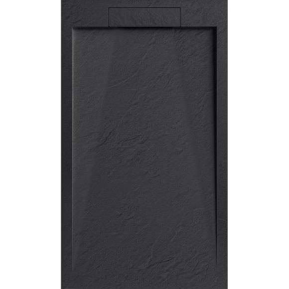 Душевой поддон из искусственного камня Esbano Luxe ESP-LX119B 110x90 ESPLX 119B Черный матовый