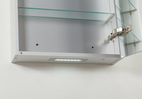 Зеркальный шкаф BelBagno SPC 50 SPC-1A-DL-BL-500 с подсветкой Белый