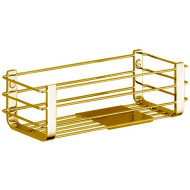 Полка корзина Colombo Design Angolari B9632.OM Золото матовое Полка корзина Colombo Design Angolari B9632.OM Золото матовое