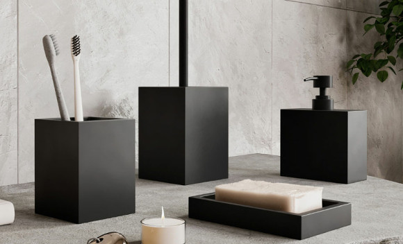 Дозатор для жидкого мыла WasserKRAFT Abens K-3799 Черный