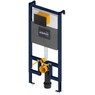 Инсталляция AQUAme AQM4001MB для унитаза с Черной матовой клавишей смыва