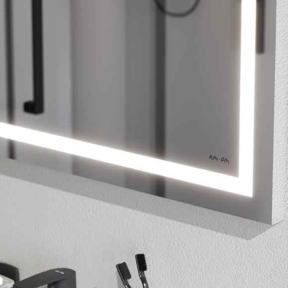 Зеркало AM.PM Gem 65 M91AMOX0651WG с подсветкой с механическим выключателем